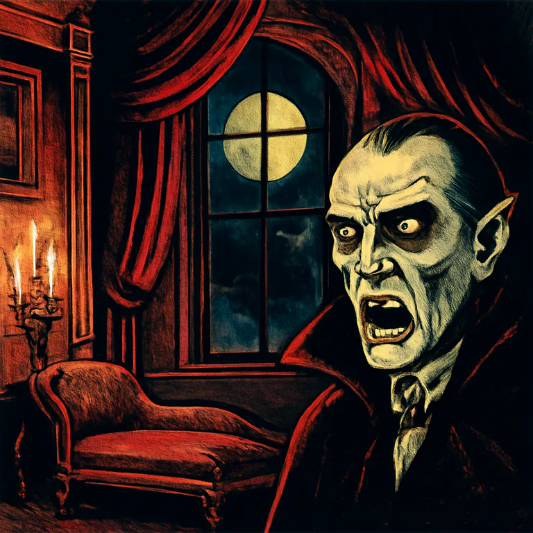 The Host Never Blinked — Vampire lore cover