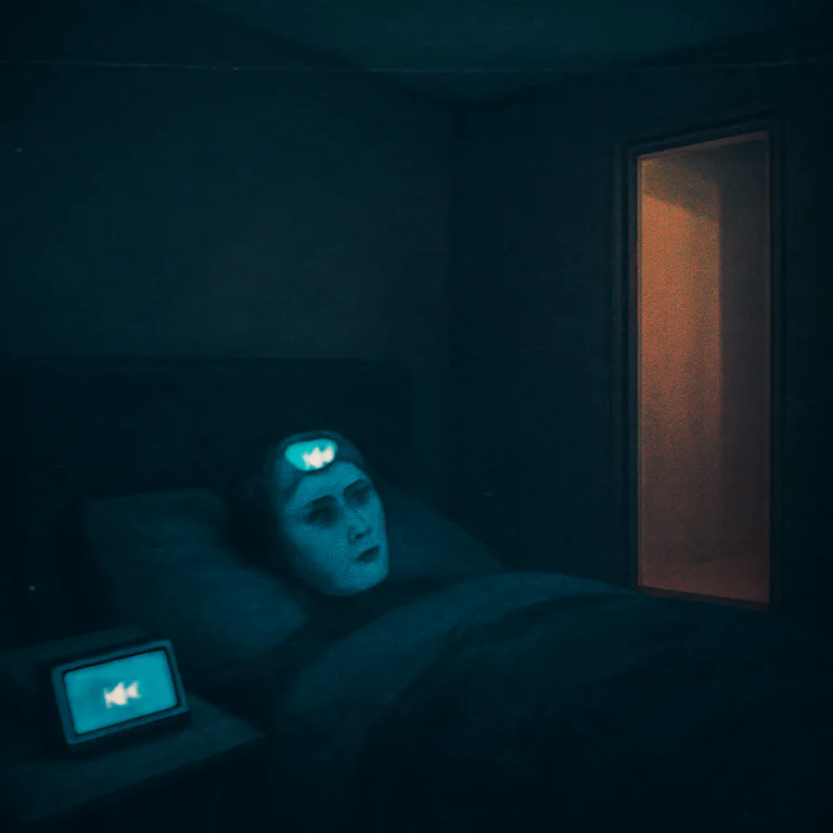Face in the Replay — Sleep paralysis cover
