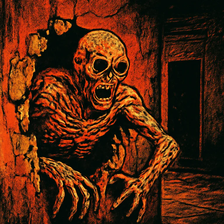 Second Skeleton in the Walls — Body horror cover