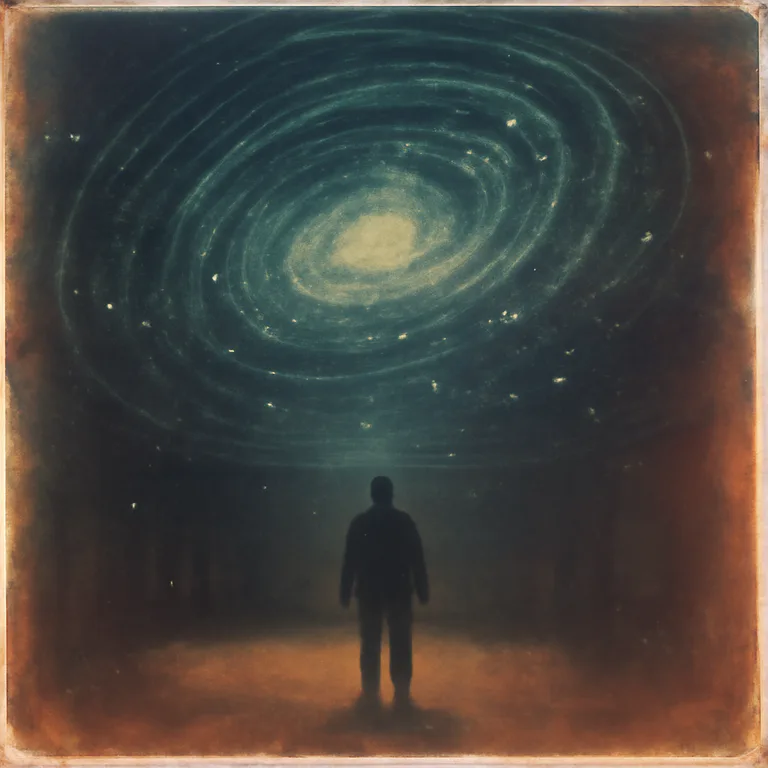 Echoes in the Living Room — Cosmic horror cover
