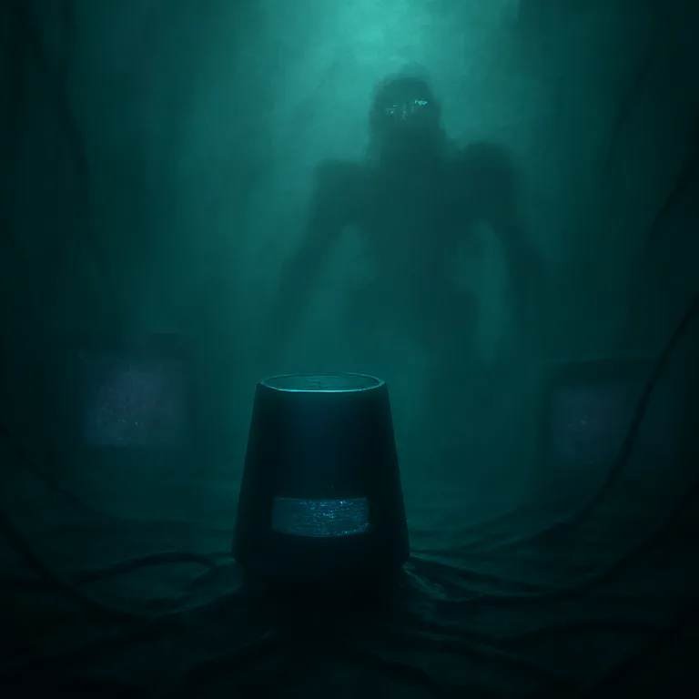 Echo at Dawn — Haunted technology cover